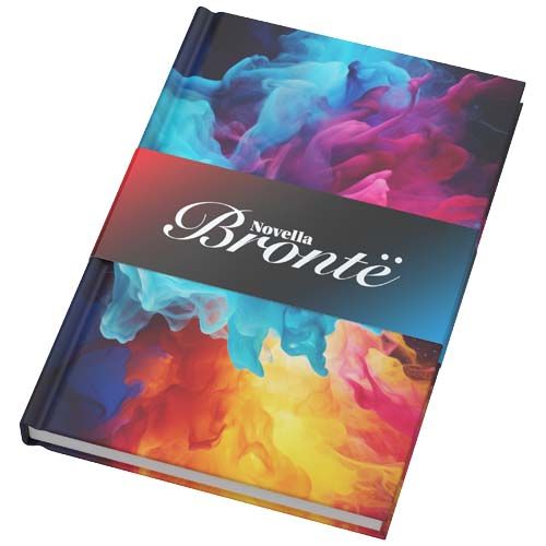 Carnet Novella Brontë au format A5, couverture rigide en papier recyclé - 100 feuilles