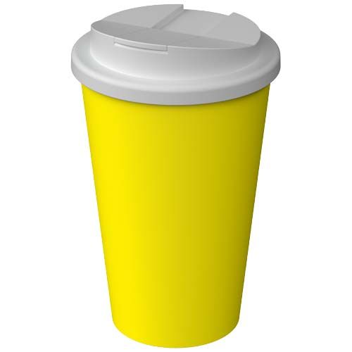 yellow Vaso térmico Americano® Infiniti de 350 ml con tapa a prueba de derrames