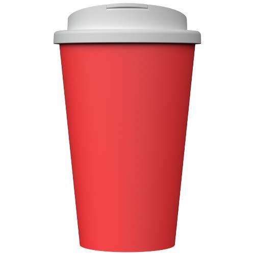 naranja oscuro Vaso térmico Americano® Infiniti de 350 ml con tapa a prueba de derrames