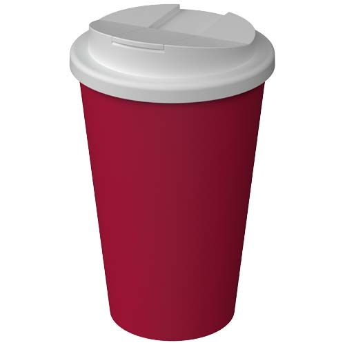 burdeos Vaso térmico Americano® Infiniti de 350 ml con tapa a prueba de derrames