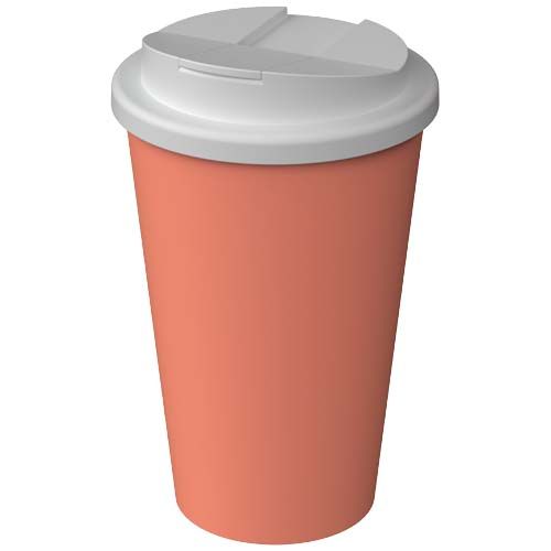 coral Vaso térmico Americano® Infiniti de 350 ml con tapa a prueba de derrames