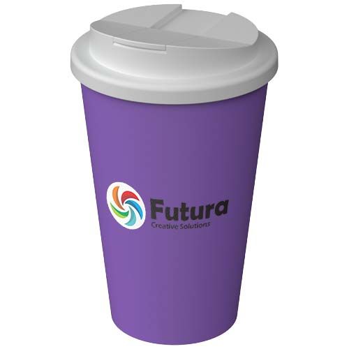 lavanda Vaso térmico Americano® Infiniti de 350 ml con tapa a prueba de derrames