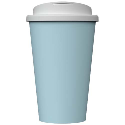 azul océano pastel Vaso térmico Americano® Infiniti de 350 ml con tapa a prueba de derrames
