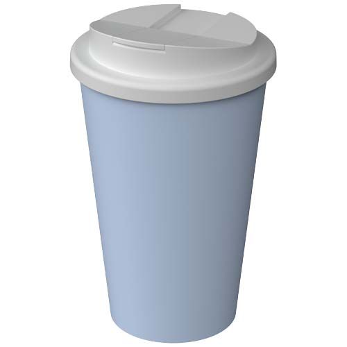 azul celeste Vaso térmico Americano® Infiniti de 350 ml con tapa a prueba de derrames