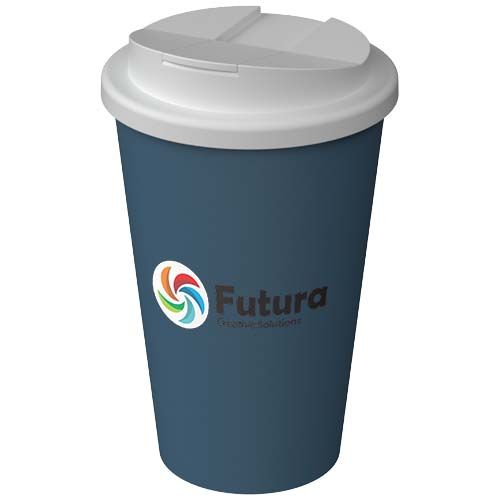azul heladero Vaso térmico Americano® Infiniti de 350 ml con tapa a prueba de derrames