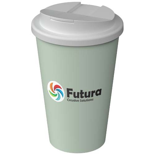verde salvia Vaso térmico Americano® Infiniti de 350 ml con tapa a prueba de derrames