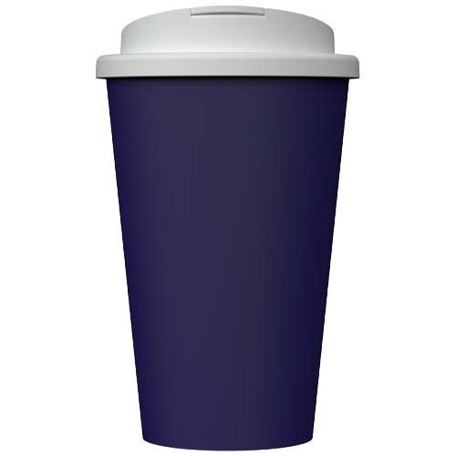 morado oscuro Vaso térmico Americano® Infiniti de 350 ml con tapa a prueba de derrames