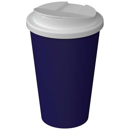 morado oscuro Vaso térmico Americano® Infiniti de 350 ml con tapa a prueba de derrames