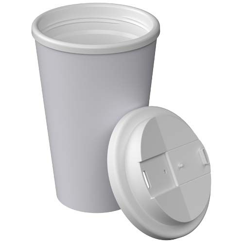 gris claro Vaso térmico Americano® Infiniti de 350 ml con tapa a prueba de derrames