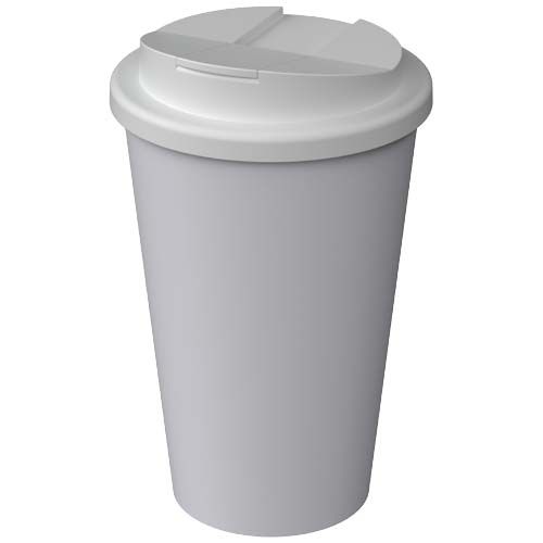 gris claro Vaso térmico Americano® Infiniti de 350 ml con tapa a prueba de derrames