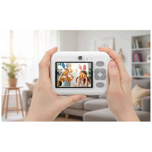 white Cámara infantil instantánea Prixton Click&Go