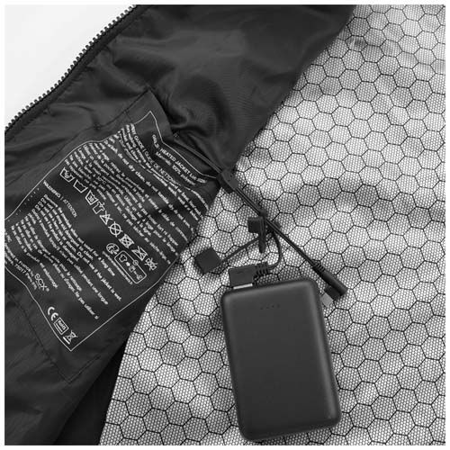 black SCX.design G03 ThermoVest: chaleco calefactable
