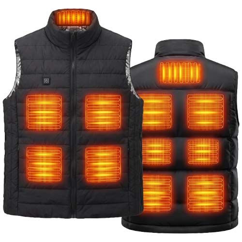 black SCX.design G03 ThermoVest: chaleco calefactable