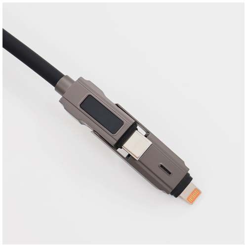 black Cable de carga SCX.design C43 de 65 W
