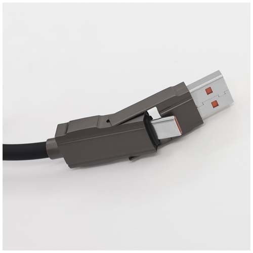 black Cable de carga SCX.design C43 de 65 W