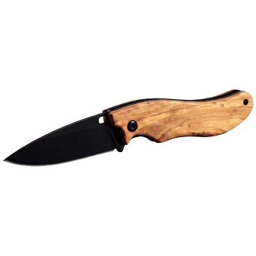 CUCHILLO PLEGABLE DE MADERA DE OLIVO T33 DE SCX.DESIGN