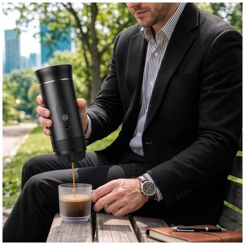 black Cafetera TravelPresso D30 de SCX.design