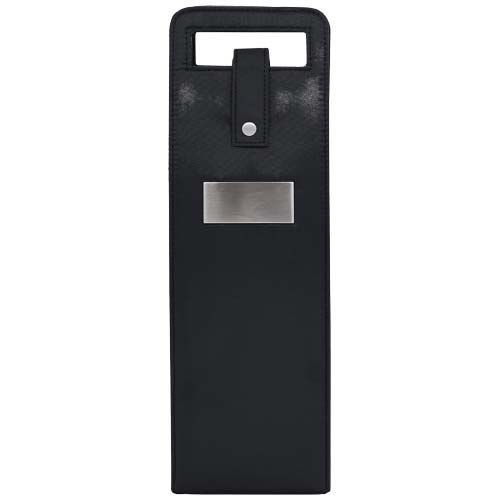 black Funda para botella de vino SCX.design K09