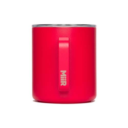 red Taza de acampada MiiR de acero inoxidable con aislamiento al vacío, de 354 ml