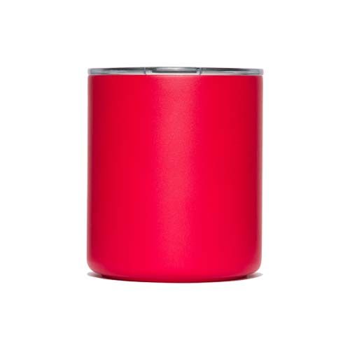 red Taza de acampada MiiR de acero inoxidable con aislamiento al vacío, de 354 ml