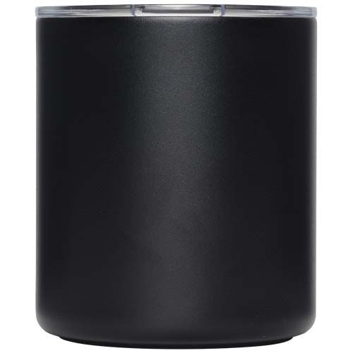black Taza de acampada MiiR de acero inoxidable con aislamiento al vacío, de 354 ml