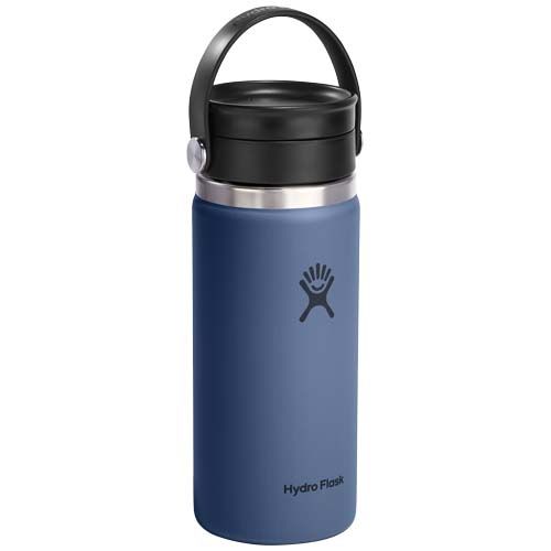 Vaso térmico de acero inoxidable Hydro Flask de boca ancha, 473 ml, con tapa Flex Sip™