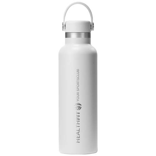 Botella de agua Hydro Flask de acero inoxidable con aislamiento térmico, boca estándar, 621 ml, con tapón con pajita
