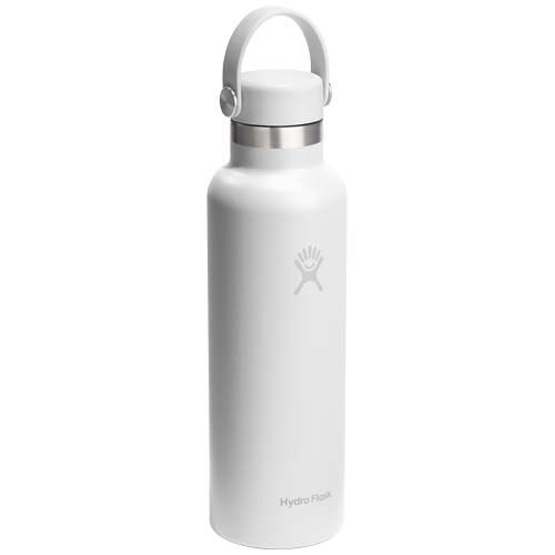 Botella de agua térmica de acero inoxidable Hydro Flask, boca estándar, 621 ml
