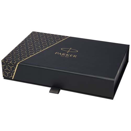 black Juego de bolígrafo y rotulador Parker IM Essentials - plateado