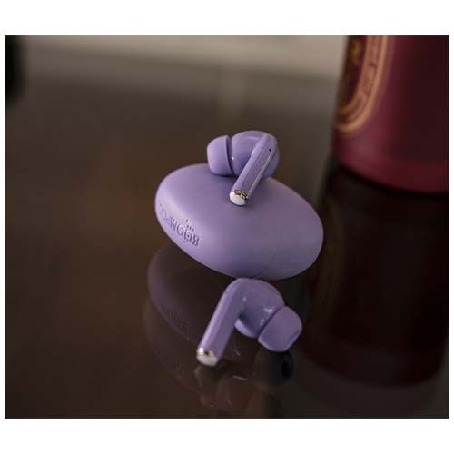 morado claro Auriculares inalámbricos Boompods Echowave True Wireless
