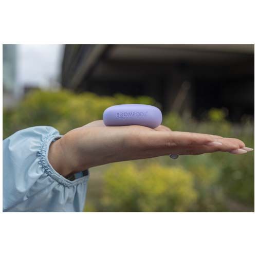 morado claro Auriculares inalámbricos Boompods Echowave True Wireless