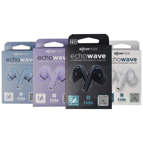 azul heladero Auriculares inalámbricos Boompods Echowave True Wireless