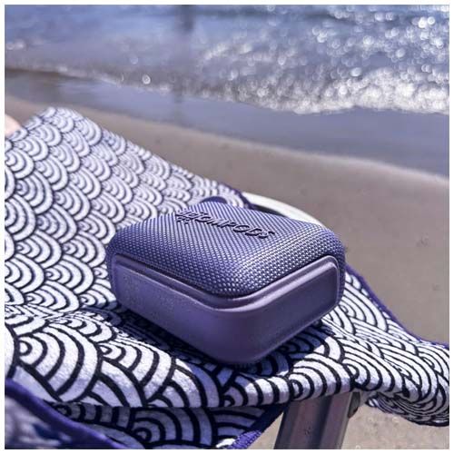 morado claro Mini altavoz resistente al agua Boompods Beachboom Mini 5W