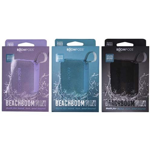 azul caribe Mini altavoz resistente al agua Boompods Beachboom Mini 5W