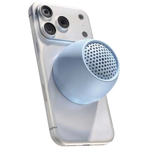 azul heladero Altavoz inalámbrico magnético e impermeable Boompods Zero-Snap de 5 W