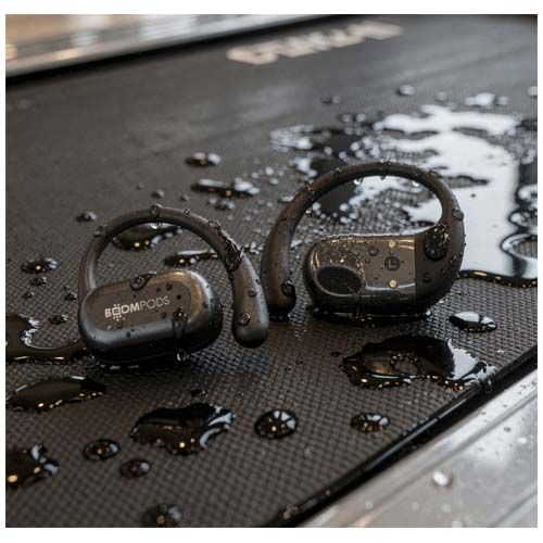 black Auriculares Boompods Sportpods
