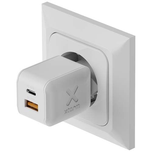 white Cargador de pared Xtorm NextGen de 45 W