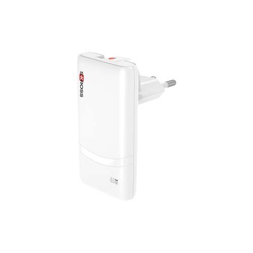 Cargador SKROSS® Klip Slim de 65 W con varias puntas