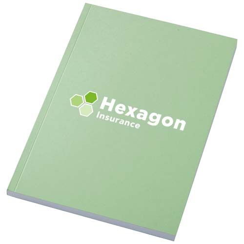 green Cuaderno Scribe A5 de tapa blanda y papel reciclado