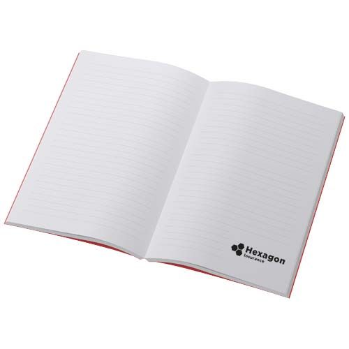 red Cuaderno Scribe Plus A5 de tapa blanda y papel reciclado