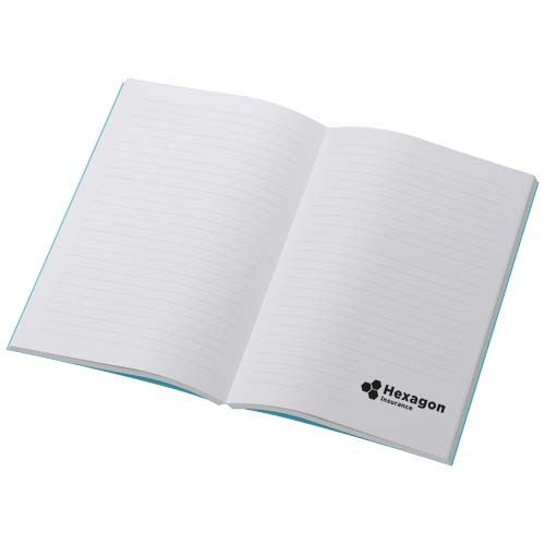 blue Cuaderno Scribe Plus A5 de tapa blanda y papel reciclado