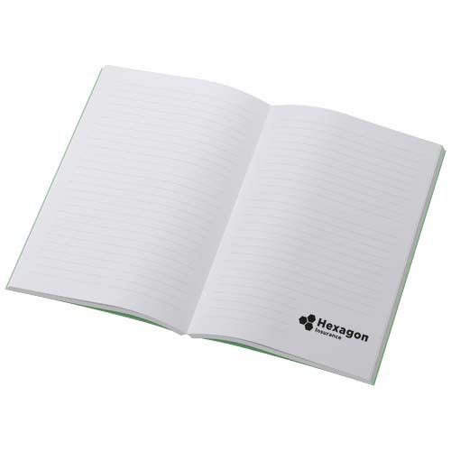 green Cuaderno Scribe Plus A5 de tapa blanda y papel reciclado