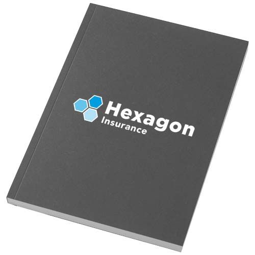 carbón Cuaderno Scribe Plus A5 de tapa blanda y papel reciclado