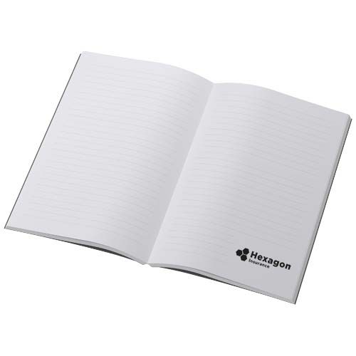 carbón Cuaderno Scribe Plus A5 de tapa blanda y papel reciclado