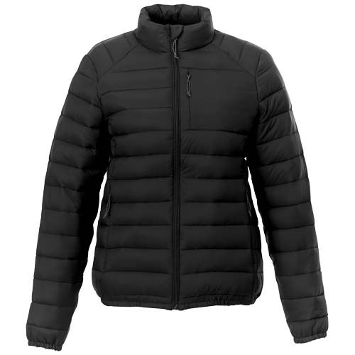 black Chaqueta aislante de material reciclado para mujer