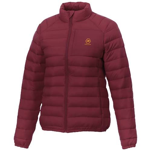 burdeos intenso Chaqueta aislante de material reciclado para mujer