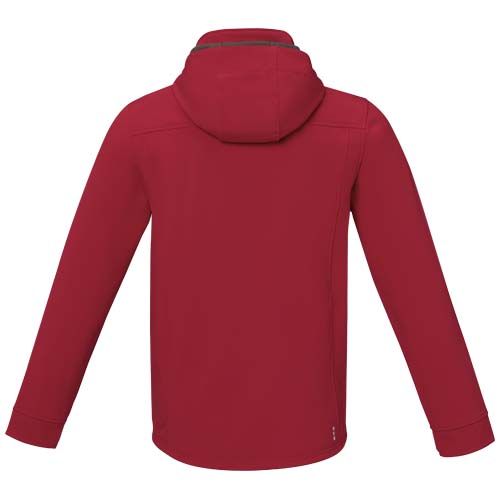 red Chaqueta softshell reciclada GRS para hombre de Langley