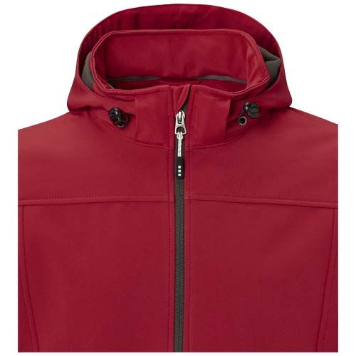 red Chaqueta softshell reciclada GRS para hombre de Langley