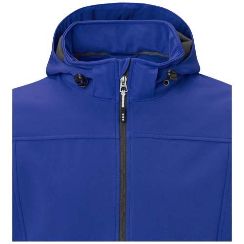 blue Chaqueta softshell reciclada GRS para hombre de Langley