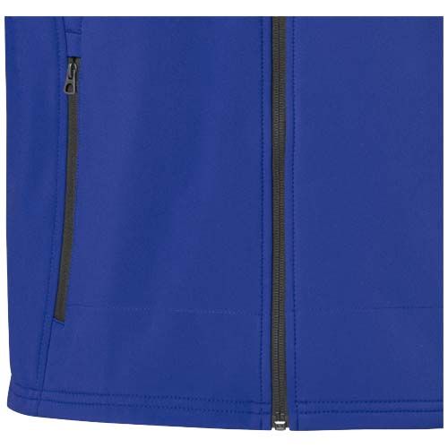 blue Chaqueta softshell reciclada GRS para hombre de Langley
